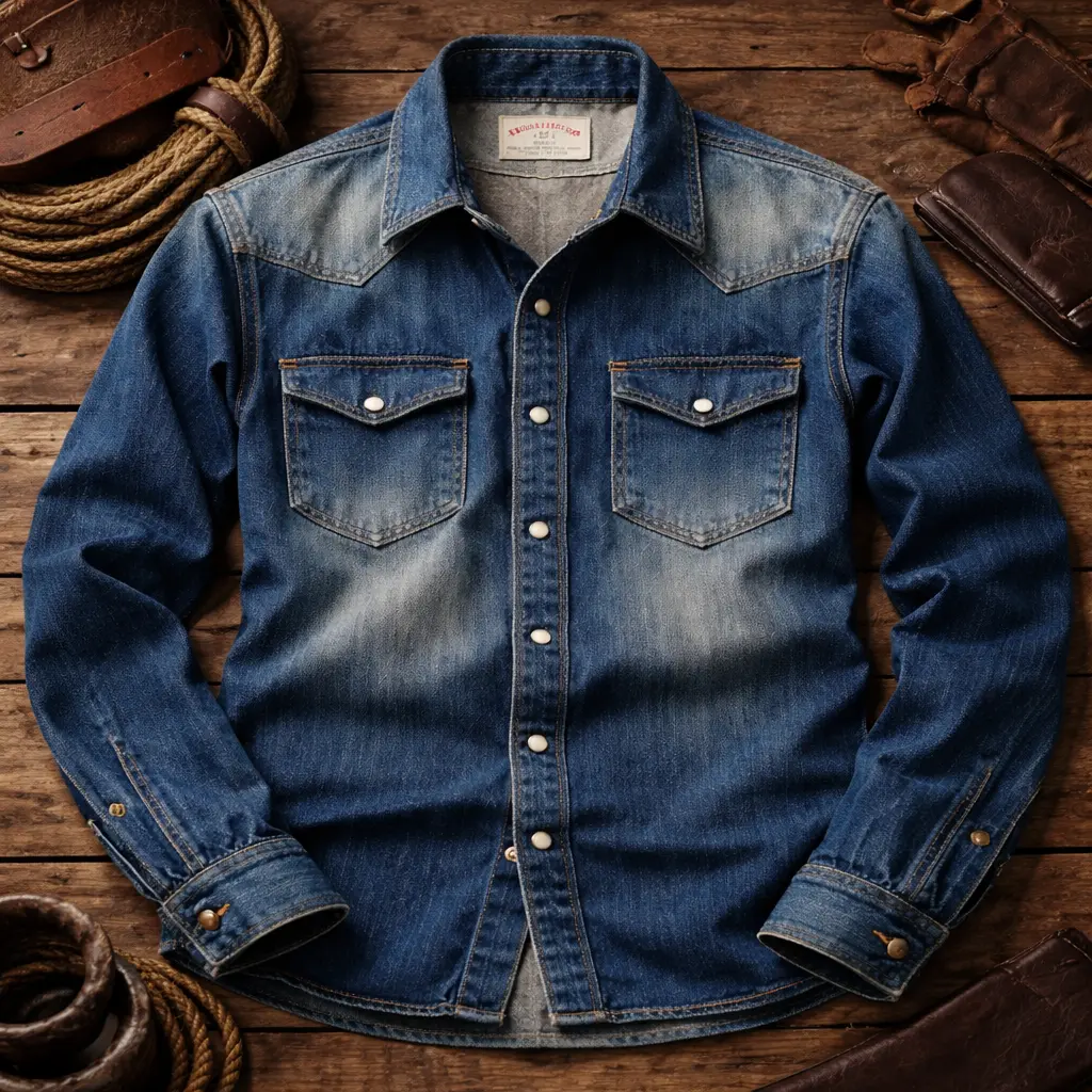 پیراهن جین مردانه اصل چیست؟ راهنمای کامل تشخیص، خرید و استایل