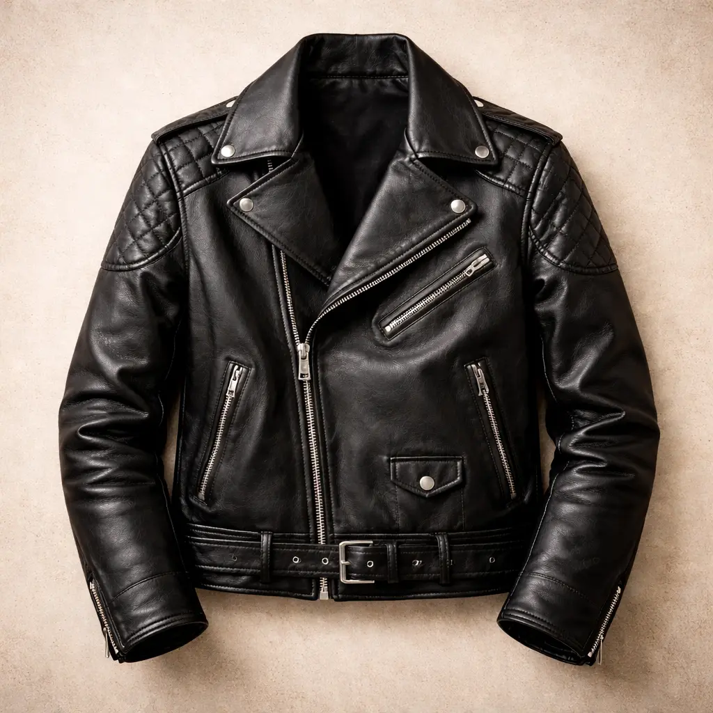 کاپشن چرم اورجینال مردانه و زنانه