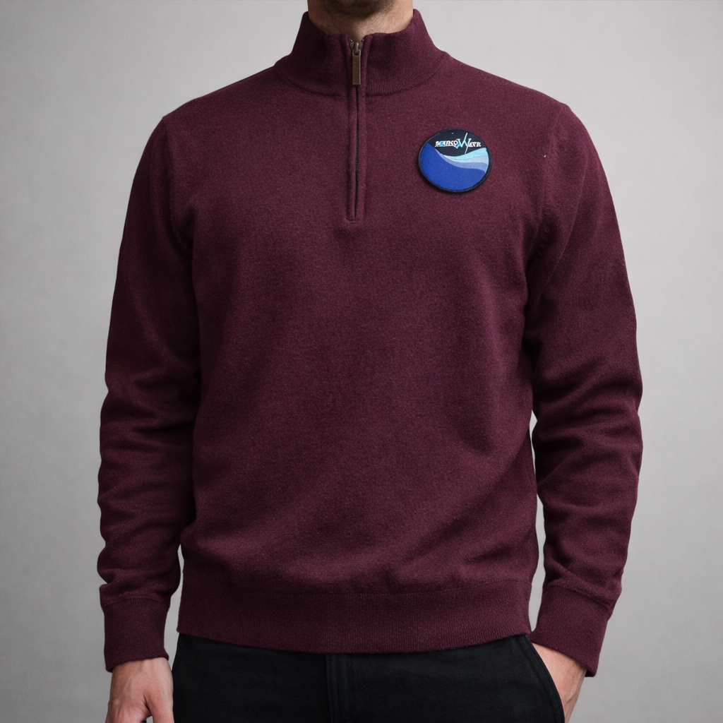 بافت نیم‌زیپ مردانه استوک برند Nordstrom  اصل | سایز میدیوم  استوک امارکباز