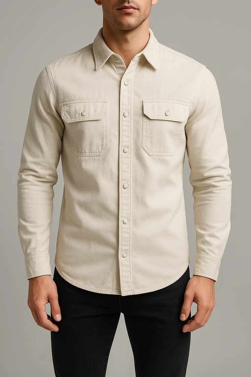 پیراهن مردانه ZARA استوک اورجینال | کتان 100٪ با فیت آزاد – استوک مارک باز