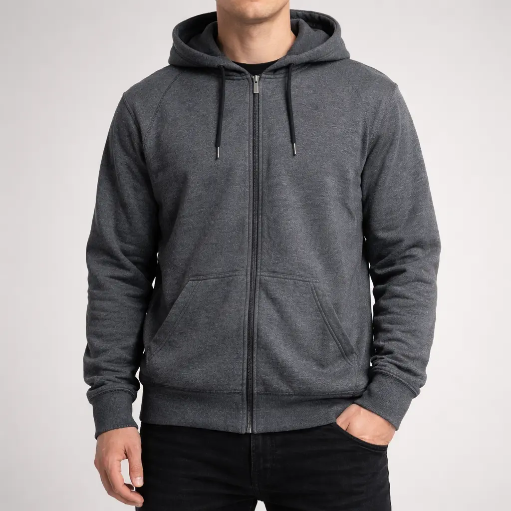هودی زیپ‌دار مردانه CONNOR سایز XL | استوک اورجینال وارداتی-اسوک مارکباز