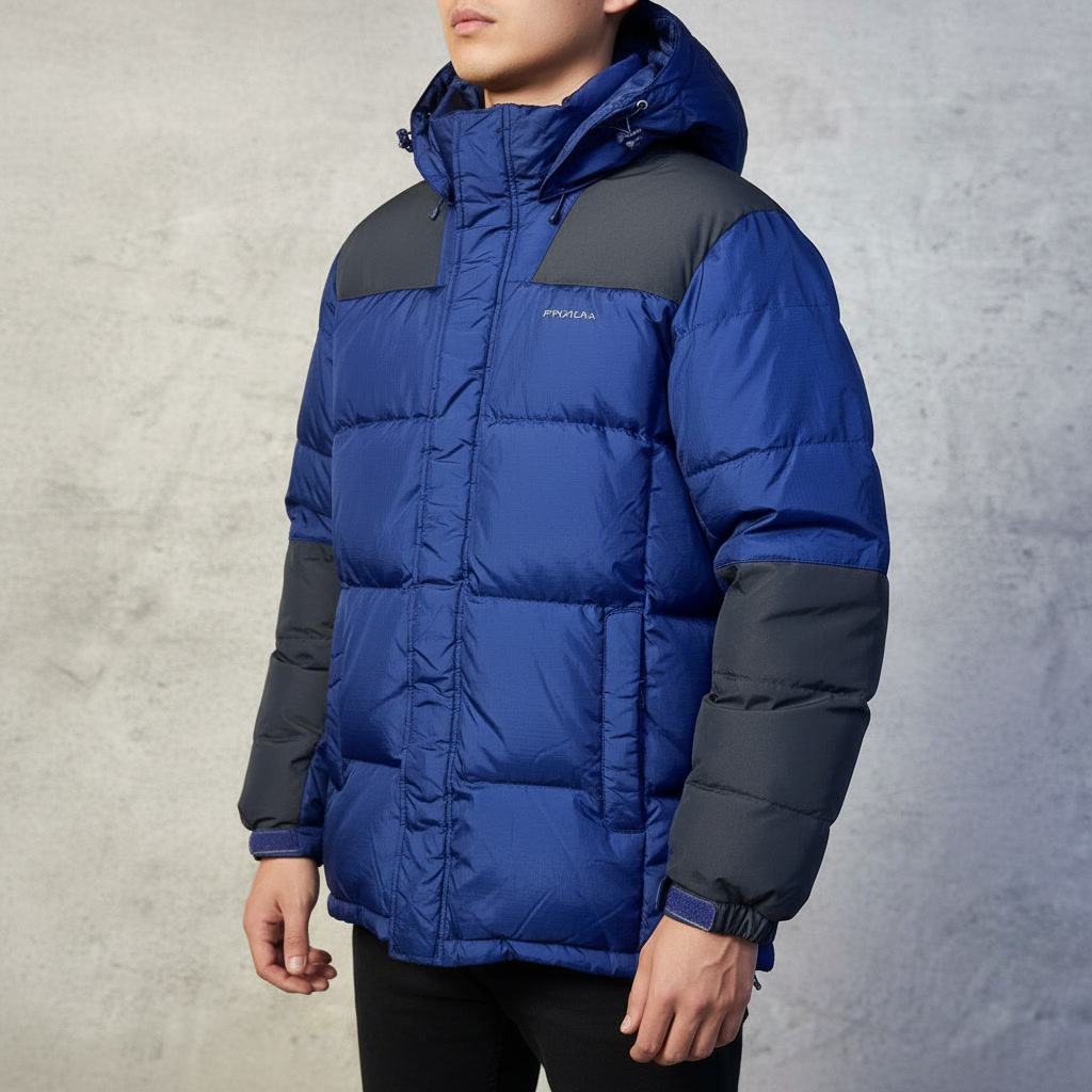 کاپشن پر مردانه PRÄUS؛ گرم، سبک و اورجینال ساخت کره | استوک مارک باز