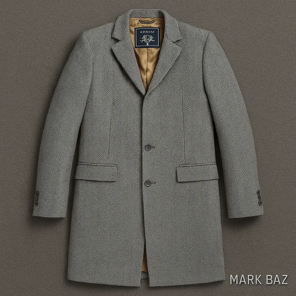 پالتوی پشمی مردانه Zara Man | استوک اورجینال ساخت مراکش – استوک مارک باز