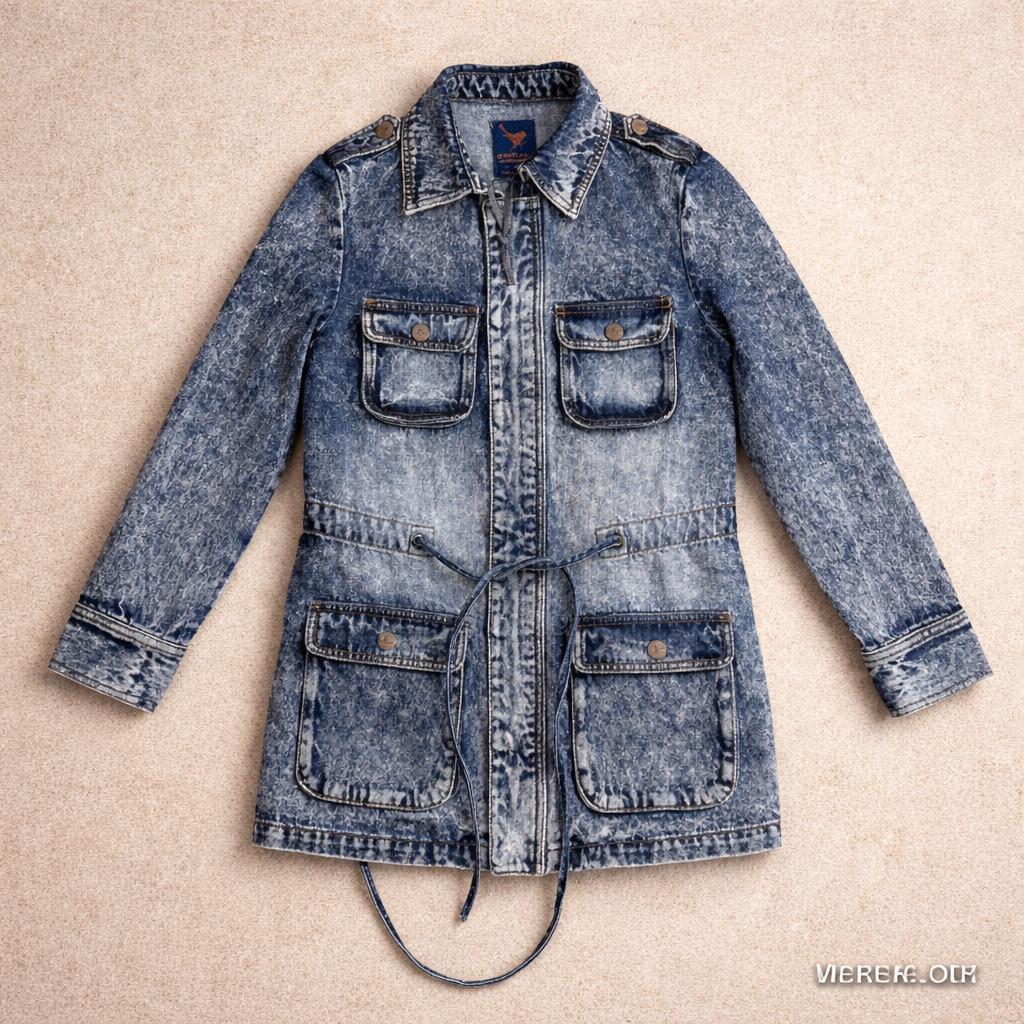 کت جین اورجینال استوک  | جین 100٪ پنبه فشن | استوک مارک باز