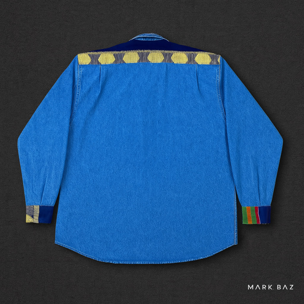 پیراهن لی وینتیج مردانه طرح وسترن | استوک اورجینال از استوک مارکباز