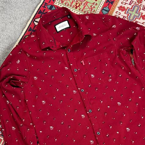 پیراهن مردانه کتان کشی اروپایی اورجینال سایز m |  استوک مارک باز