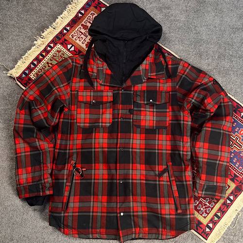 کاپشن اسکی فلانل عایق‌دار مردانه آمریکایی | استوک اورجینال از استوک مارک باز