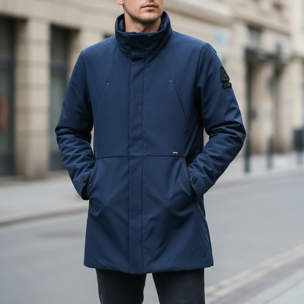 کاپشن گاسترا اصل مدل Winter Springs Blue ضدآب استوک مارکباز