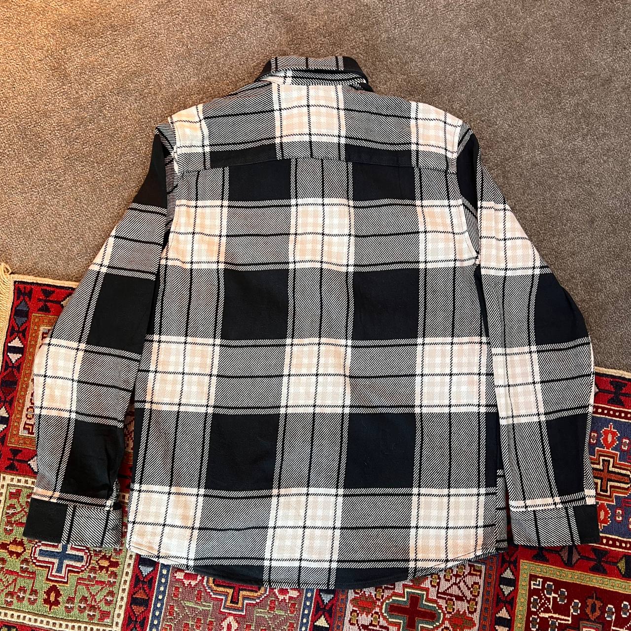 پیراهن پشمی چهارخانه مردانه ریور آیلند سایز M اورجینال | استوک مارک باز