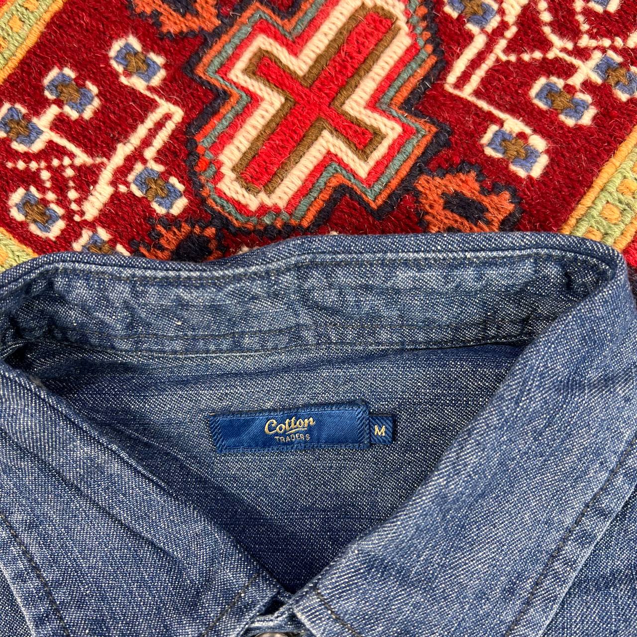 پیراهن جین مردانه  Traders  | استوک اورجینال -استوک مارک باز