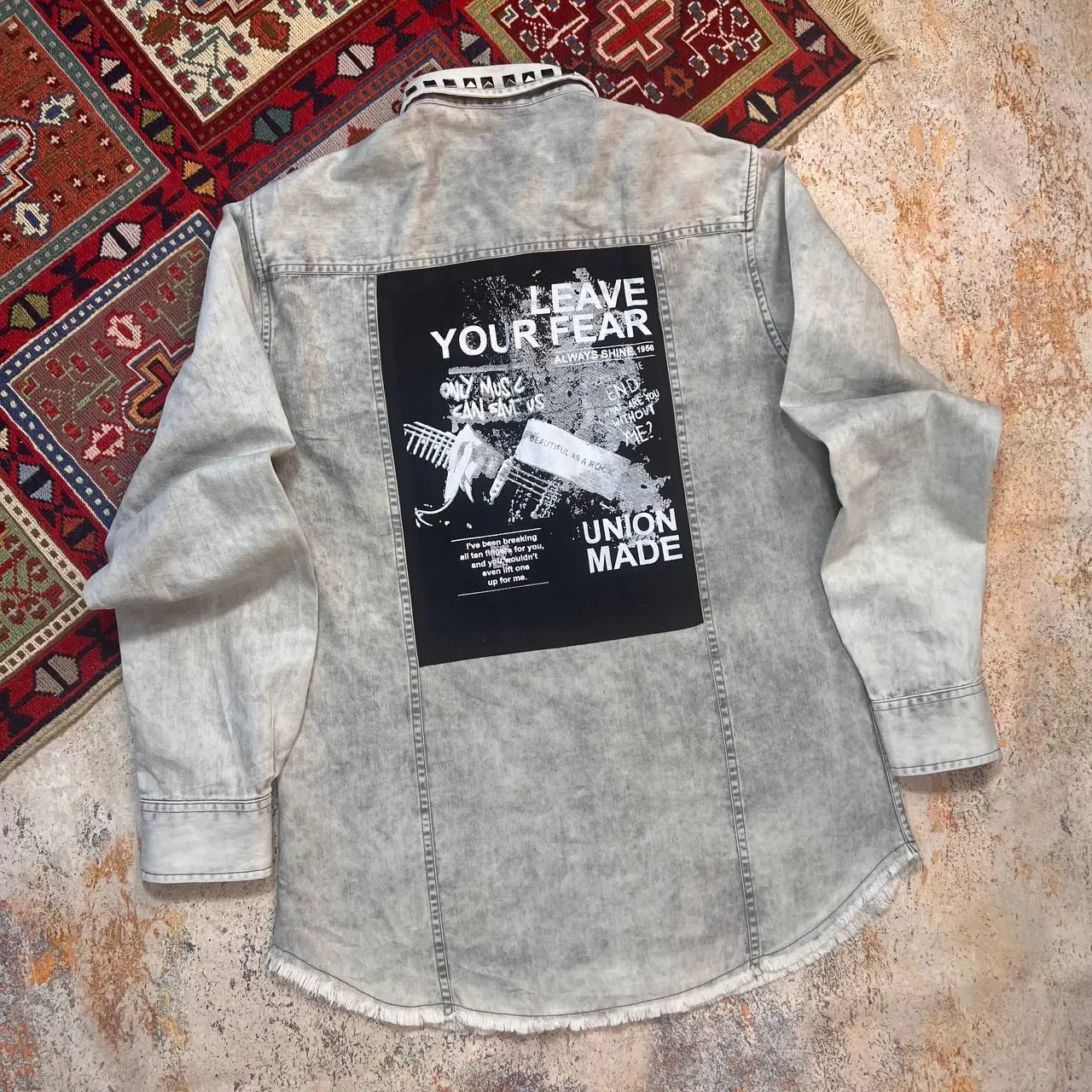 پیراهن جین طوسی استوک اورجینال Splash | خرید از استوک مارک باز