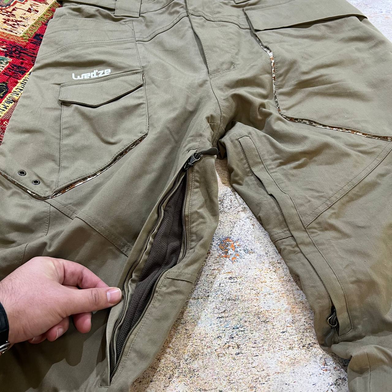 شلوار اسکی فوق حرفه ای- برندWedze استوک اورجینال- استوک مارک باز