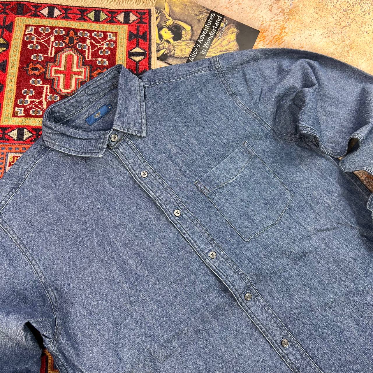 پیراهن جین مردانه  Traders  | استوک اورجینال -استوک مارک باز