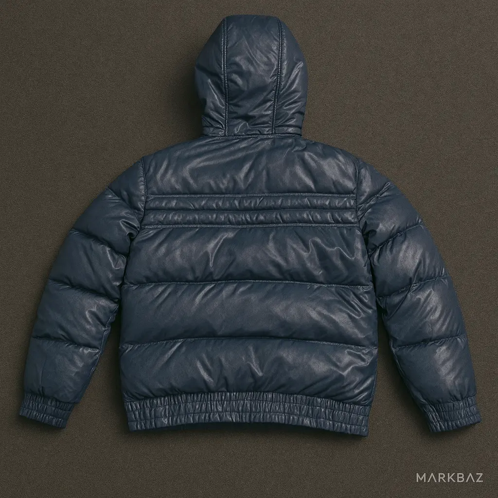 کاپشن پفی کره‌ای Omphalos؛ پر طبیعی |  اورجینال استوک مارکباز