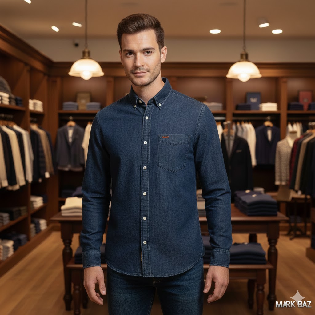 پیراهن جین سوپردرای استوک اورجینال مدل London Loom سایز S | استوک مارک باز