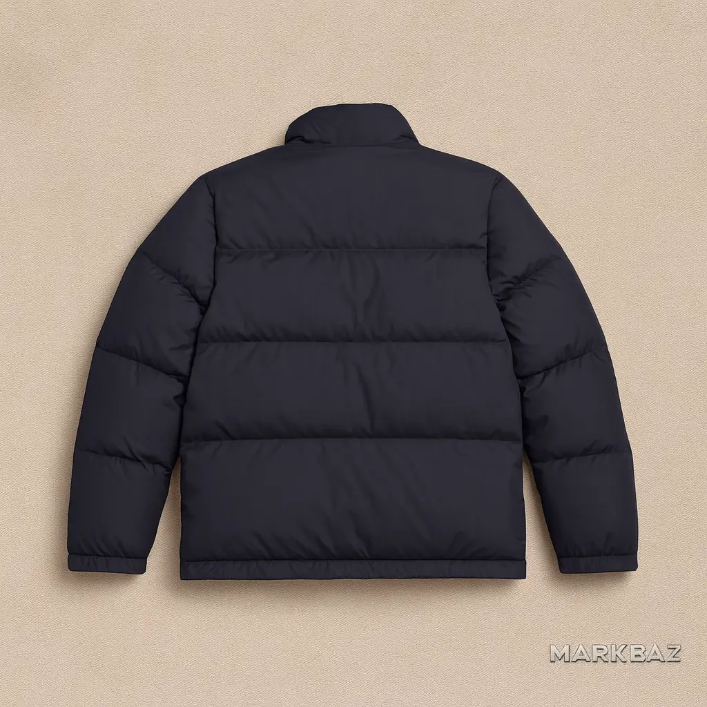 کاپشن پفی اورجینال مردانه | پر سبک، ساخت ویتنام | استوک مارک باز