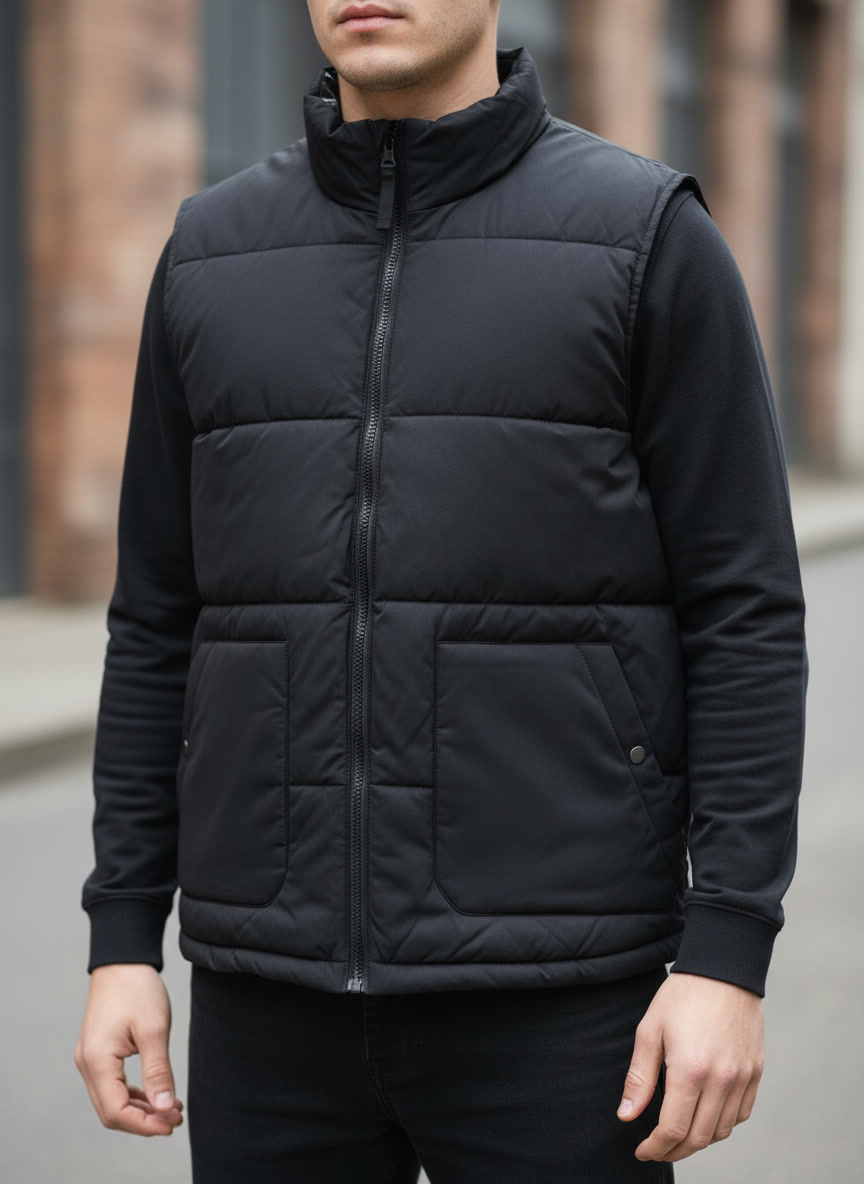 جلیقه پافر اورجینال The Foundryسایز XXLT |  استوک مارکباز