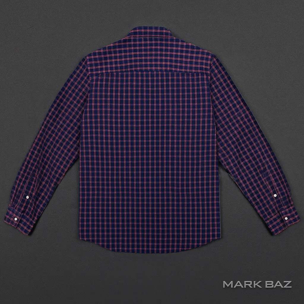 پیراهن چهارخانه مردانه استوک اورجینال max سایز L | فروشگاه استوک مارک باز