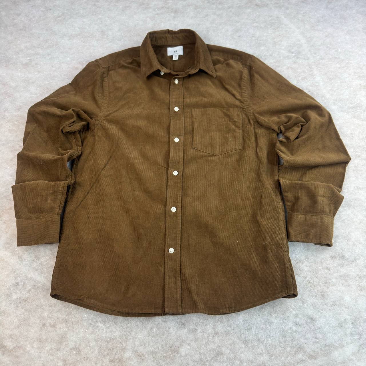 پیراهن کبریتی مردانه H&M استوک اورجینال -سایز S - استوک  مارکباز