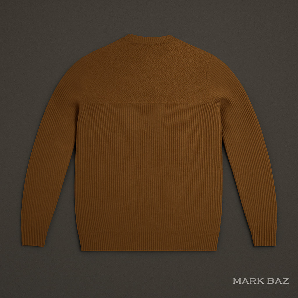 بافت قهوه‌ای استوک اورجینال سایز L | کیفیت اروپایی | استوک مارکباز