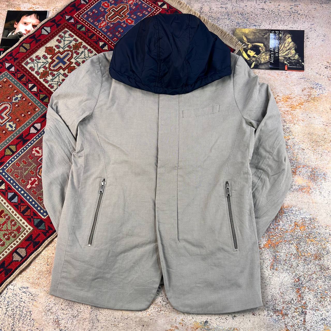 کاپشن مردانه استوک ارجینال ZARA ساخت مراکش-سایزL-استوک مارکباز