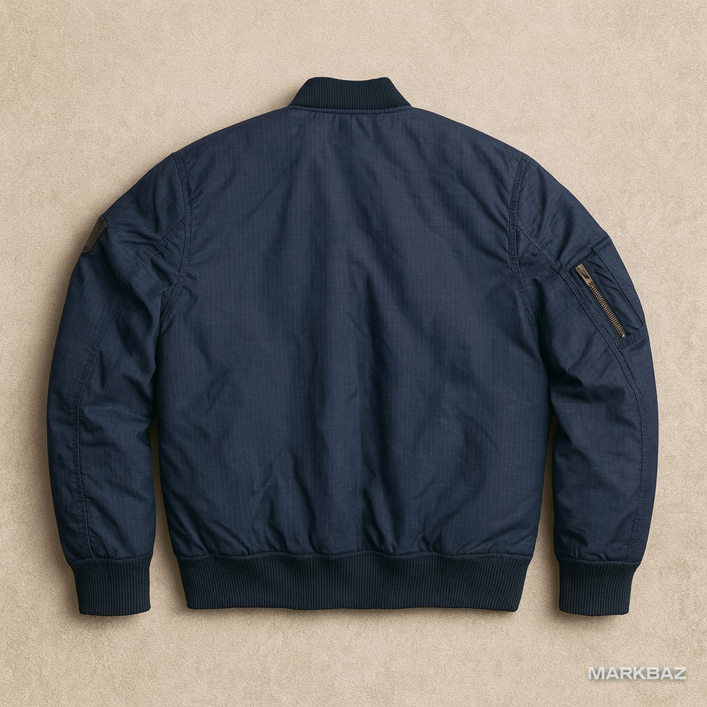 کاپشن خلبانی مردانه H&M L.O.G.G اورجینال – | استوک مارکباز