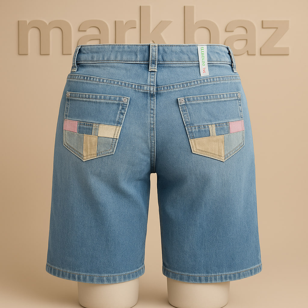 شلوارک جین زنانه اورجینال برند DENIM Co (Primark) سایز 36 ساخت ترکیه – استوک مارک باز