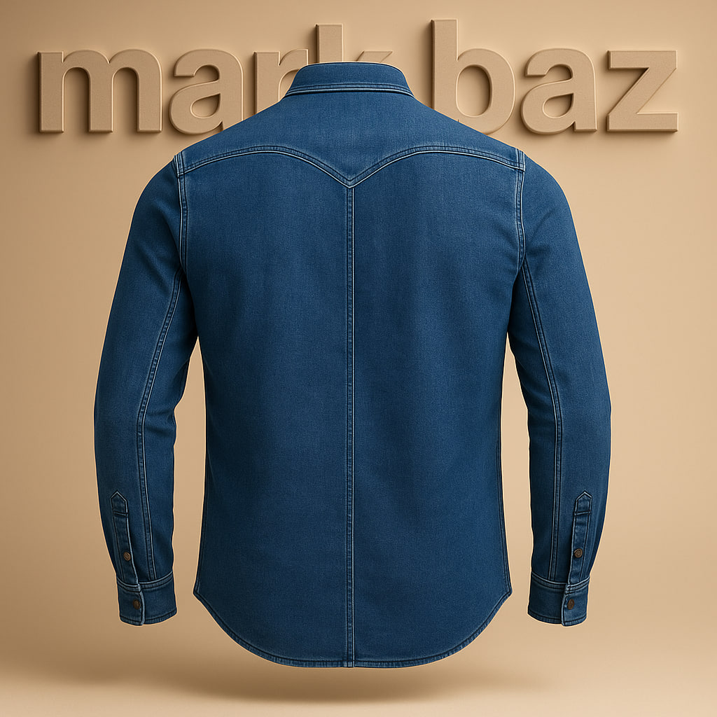 پیراهن جین مردانه اورجینال River Blue (ساخت هند)