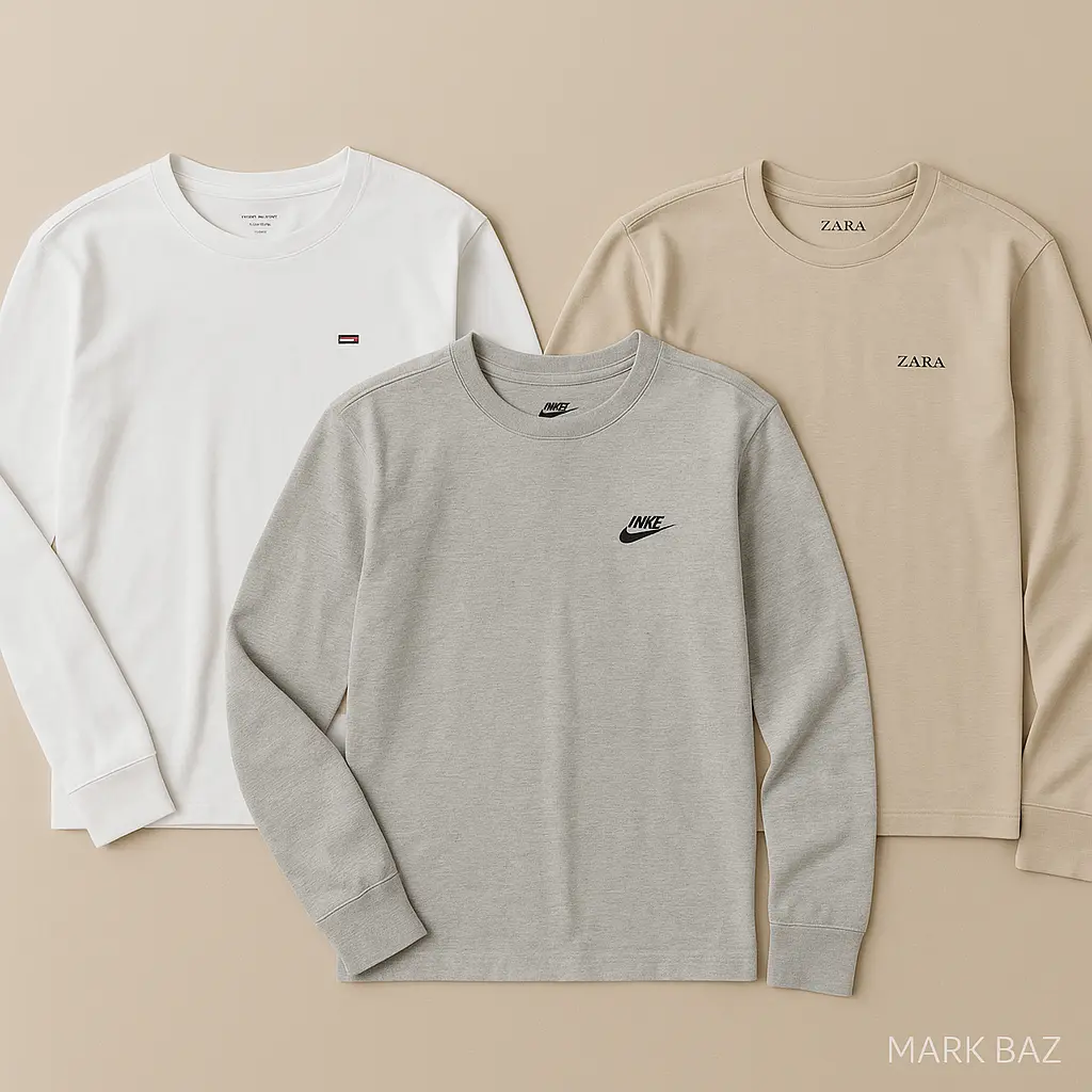 راهنمای خرید تیشرت آستین‌دار اورجینال | تشخیص مدل‌های تاناکورا و استوک + نکات کاربردی