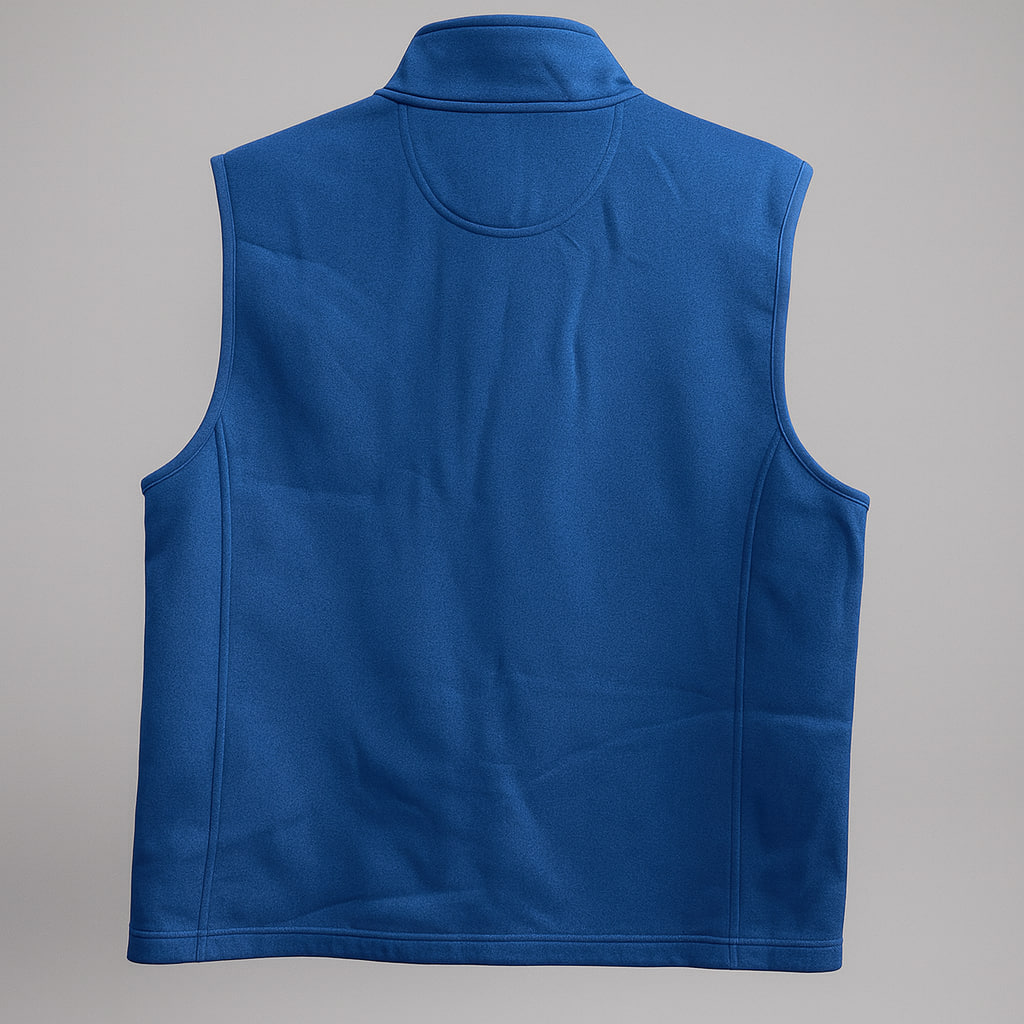 خرید جلیقه مردانه آبی اورجینال | پلی‌استر تنفس‌پذیر، آکبند با اتیکت، سایز L مخصوص طبیعتگردی