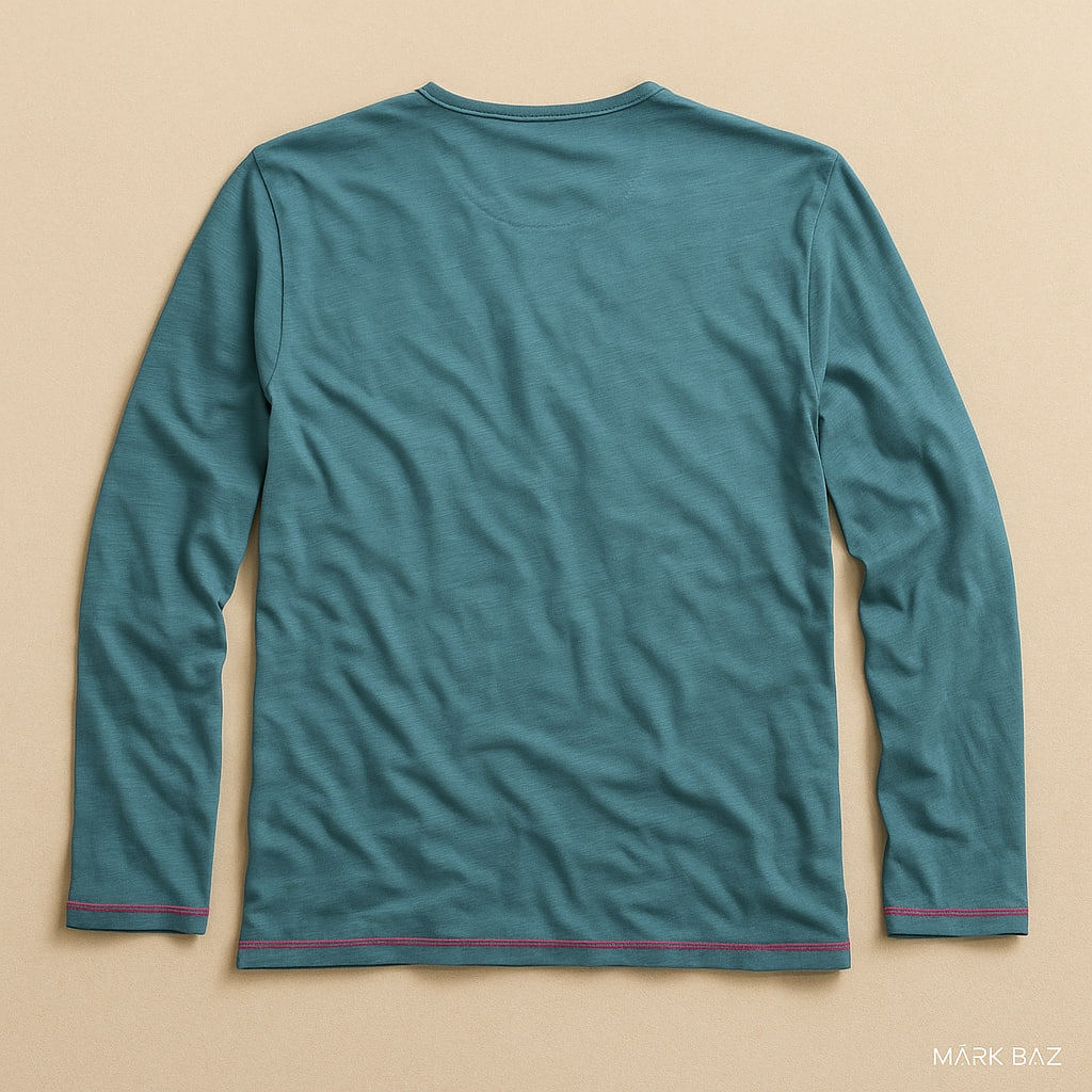 هِنلی آستین بلند مردانه جو براونز (Joe Browns) طرح خاص اورجینال