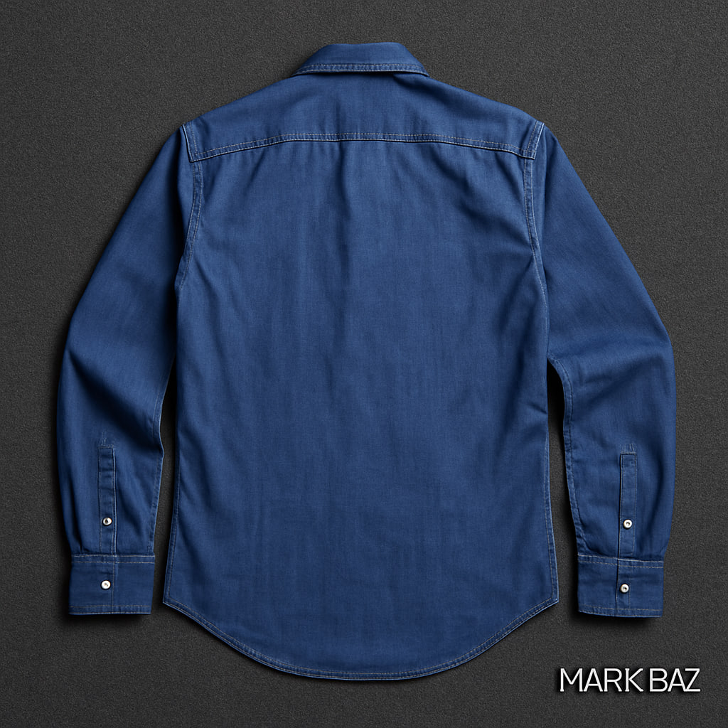 پیراهن جین مردانه SACOOR one اسلیم فیت