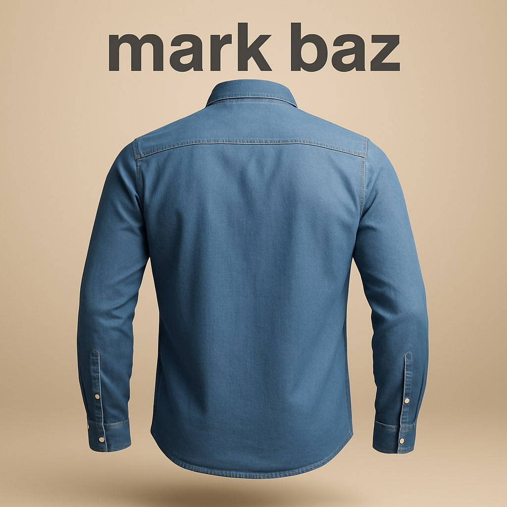 خرید پیراهن جین مردانه Clockhouse اصل سایز M | استوک اروپایی در حد آکبند_ برند آلمانی خاص