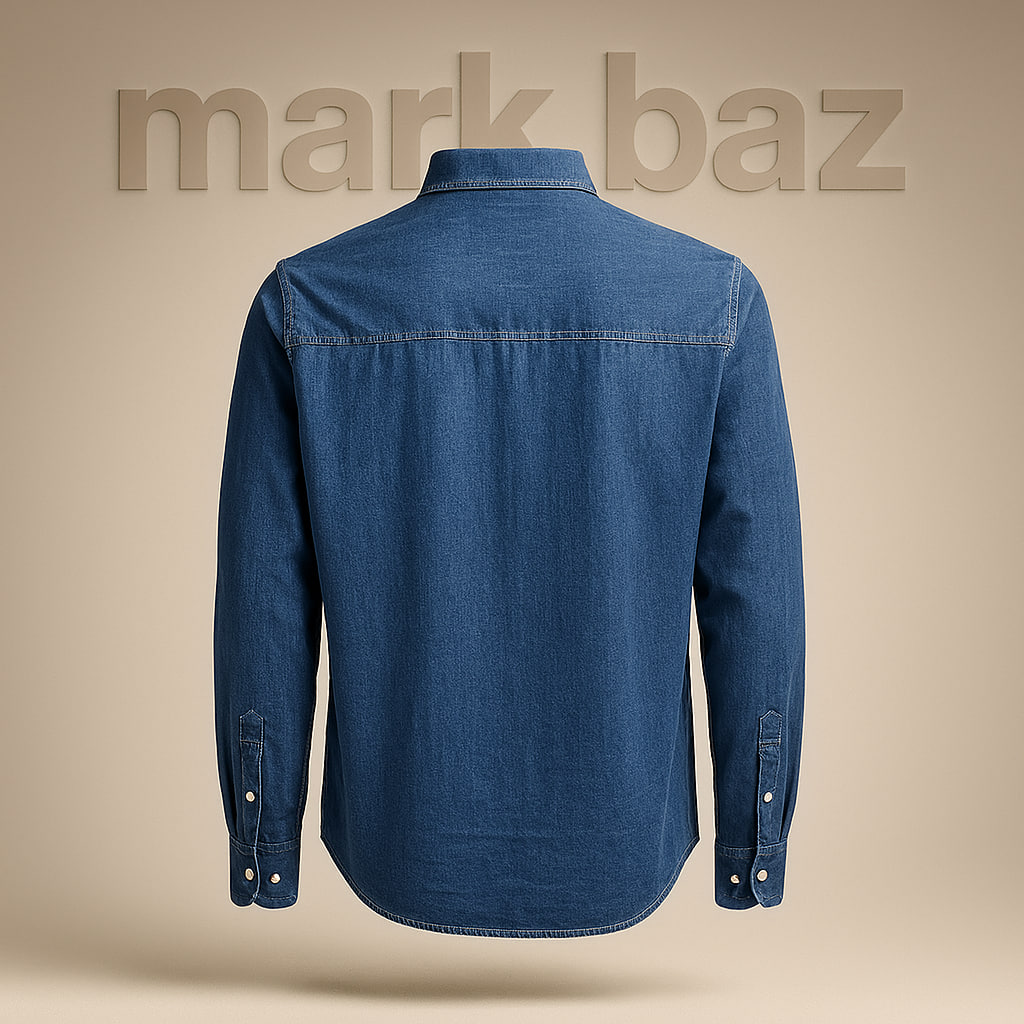 پیراهن جین مردانه AEROPOSTALE اورجینال | 100٪ کتان | آستین بلند چهار فصل | سایز Small