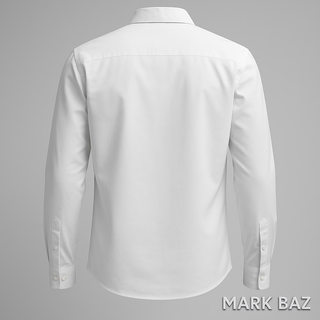 پیراهن سفید مردانه نخی TOPMAN | استایل رسمی و روزانه با ضمانت اورجینال