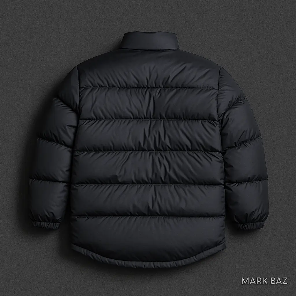 کاپشن پفی دو‌رو MCP SPORT (مشکی/کرم)؛ گرم، سبک