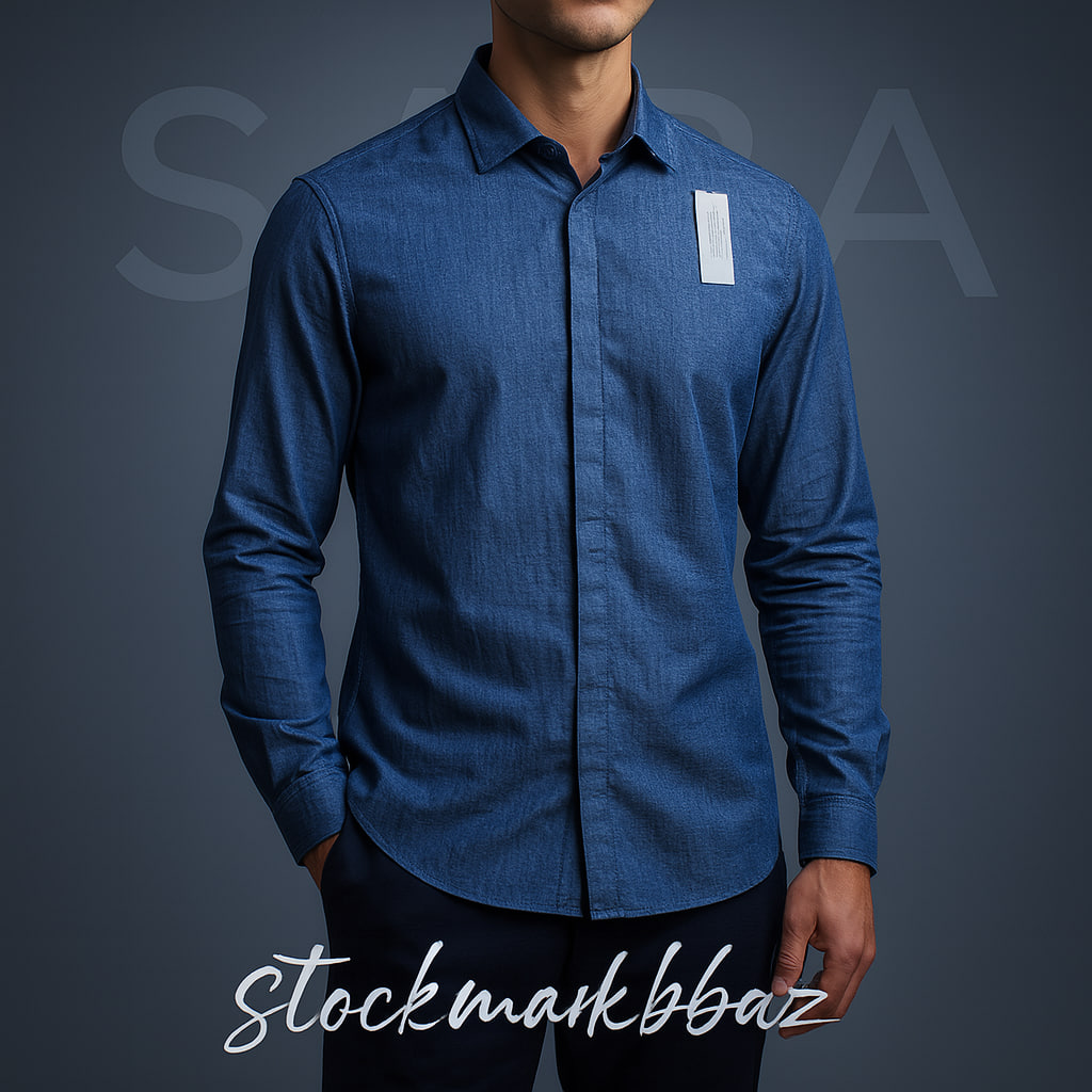 خرید پیراهن جین مردانه اورجینال