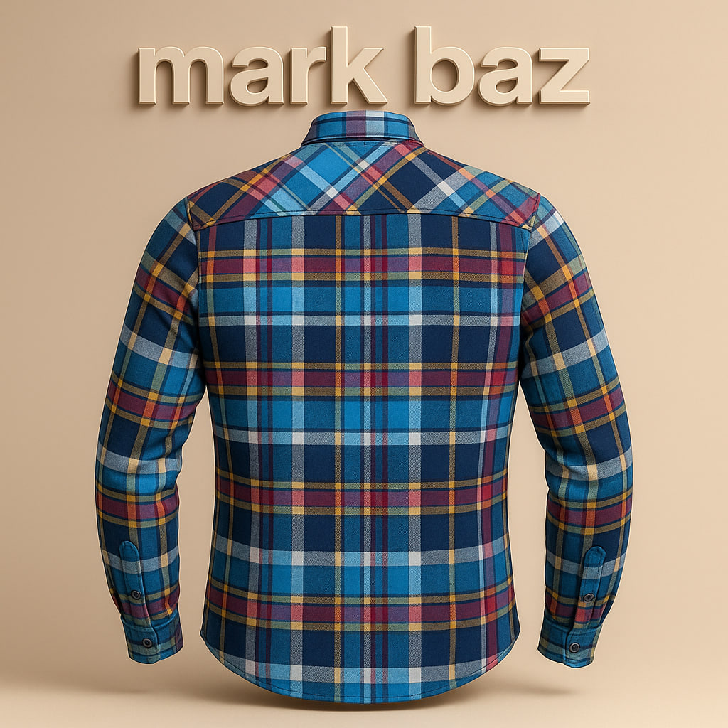 «پیراهن پشمی چهارخانه مردانه Next سایز S – اورجینال، شیک و مناسب استایل روزمره و زمستانی»