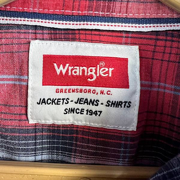 پیراهن چهارخانه کلاسیک،برند رانگلر