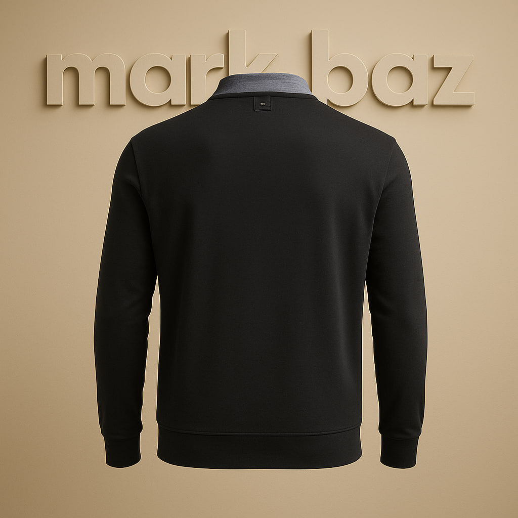 "بلوز یقه کراواتی مشکی مردانه اورجینال طرح ایتالیا مدل Seacoast آکبند با گلدوزی برجسته، پارچه 100٪ کتان خنک و ضدتعریق سایز لارج – اورجینال و آکبند از فروشگاه استوک مارک باز"