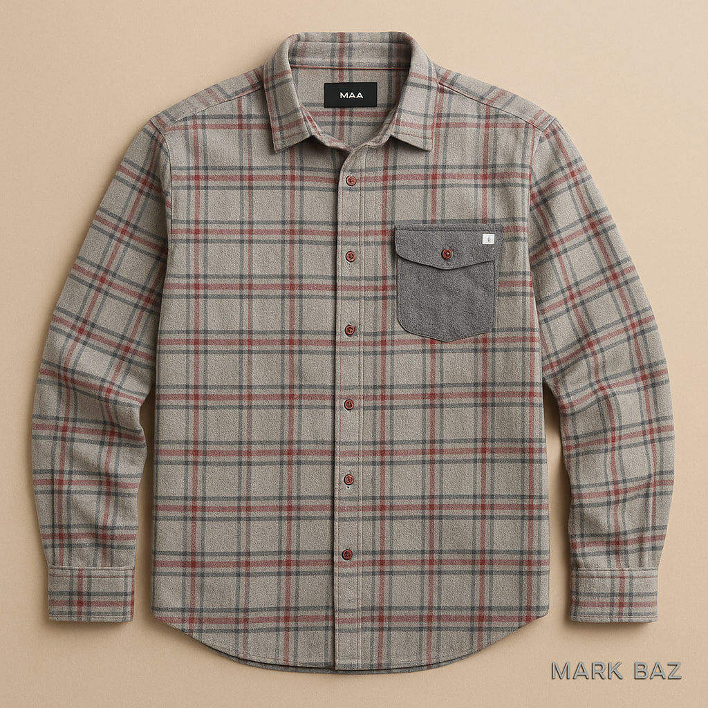 پیراهن چهارخانه مردانه AVVA سایز XL اصل ترکیه ( استوک وارداتی)