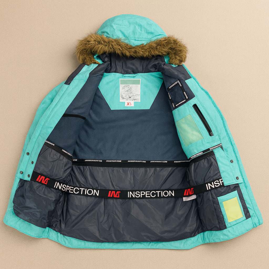 کاپشن اسنوبورد اورجینال Inspection Sports مدل Stylish Snowboard Wear ضدآب و خزدار