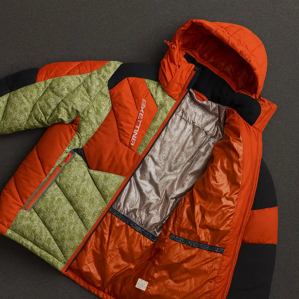 کاپشن کوهنوردی پف‌دار مردانه اورجینال لارج (EXOTING)