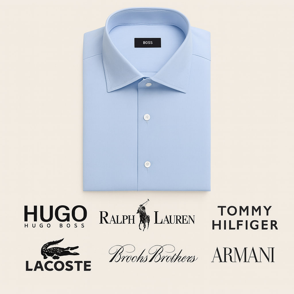 معرفی بهترین برندهای پیراهن مردانه خارجی اصل