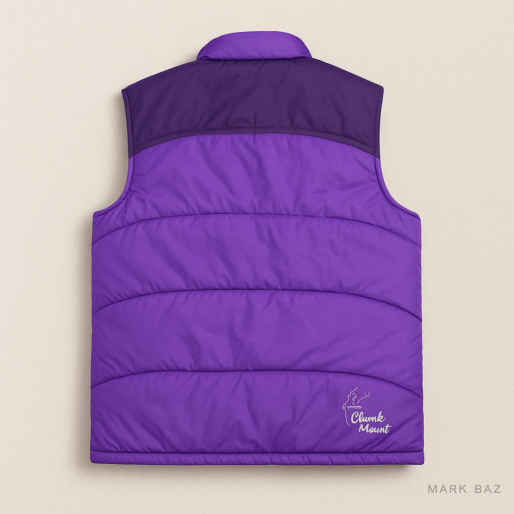 جلیقه پف‌دار زمستانی Climb Mount با آستر پششی چهارخانه