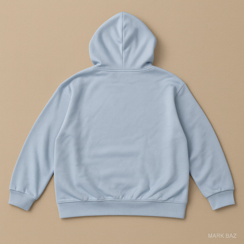 هودی آبی CHICAGO برند Shein اورجینال – سبک اسپرت و دانشگاهی ساخت چین