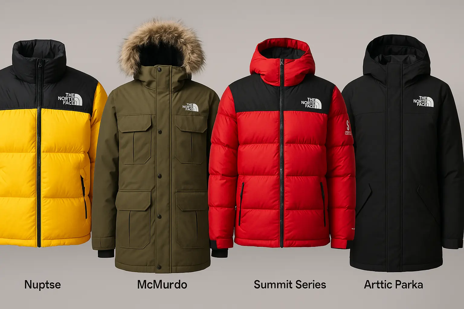 کاملترین مجموعه کاپشنهای نورث فیس – اصل، کمیاب و سوپر استوک