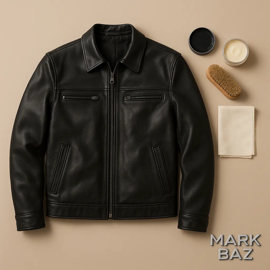 نحوه نگهداری از کاپشن چرم: راهنمای کامل تمیز کردن، واکس زدن و افزایش عمر چرم