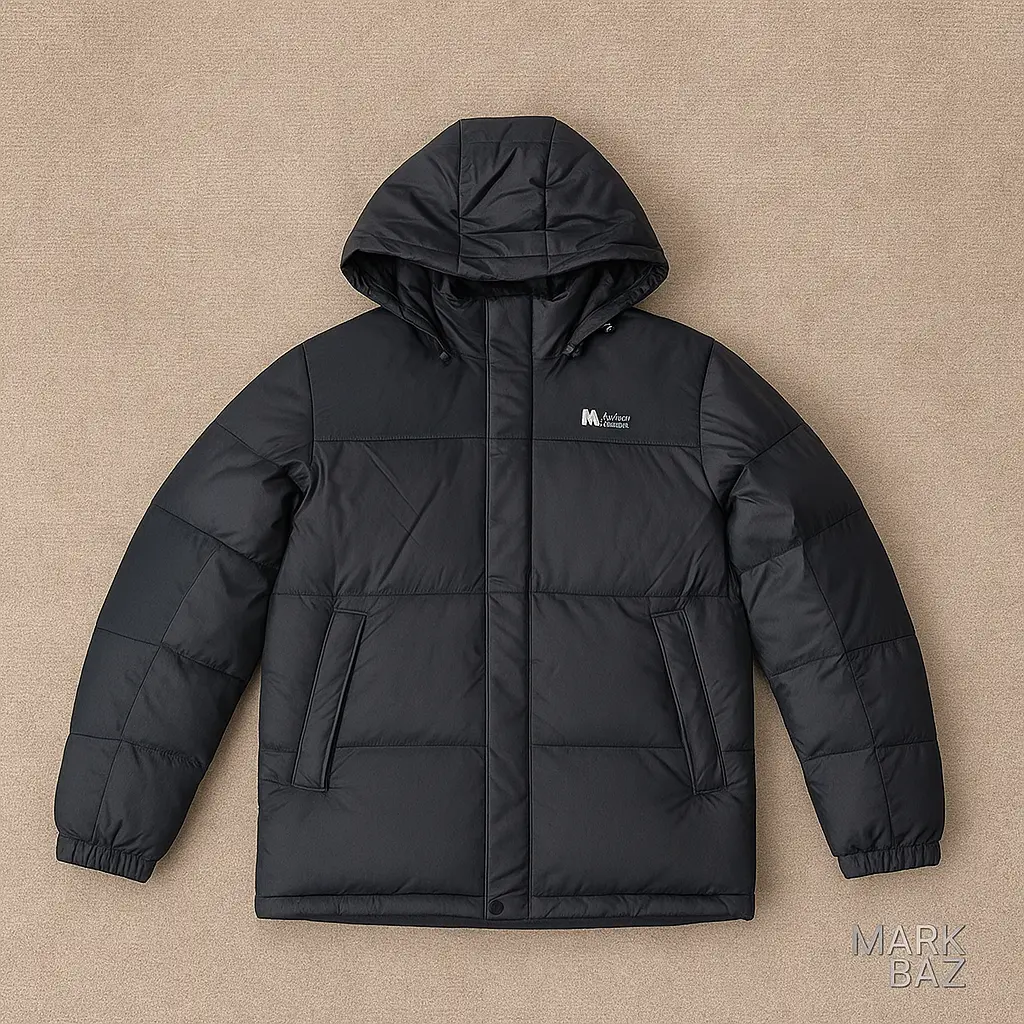 کاپشن پفی اورجینال North Land مردانه – ساخت ویتنام | استوک مارک باز