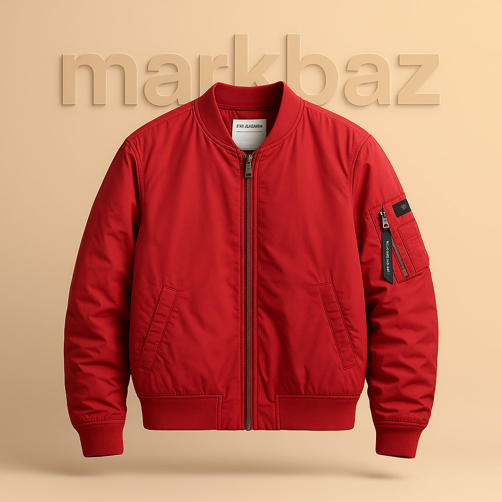 بهترین گزینه برای خرید کاپشن خلبانی اصل | مدل بامبر Pull&Bear